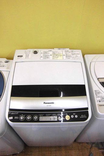 札幌 6.0kg  2012年製 洗濯機 パナソニック NA-FV60B2 ヒーター乾燥付き 一人暮らし 新生活 単身 本郷通店