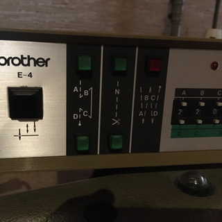 ブラザー工業用ミシン、自動糸切り付き、brother EXEDRA DB2-B737-303 