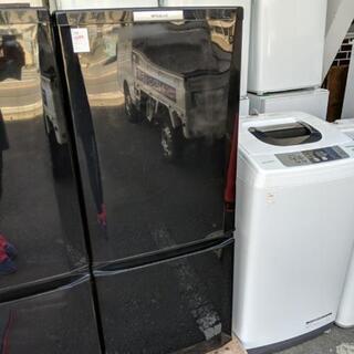三菱 2ドア冷蔵庫MR-P15W 2013年製【安心の3ヶ月保証...