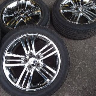 エルグランド純正メッキ17インチ