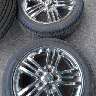 エルグランド純正メッキ17インチ