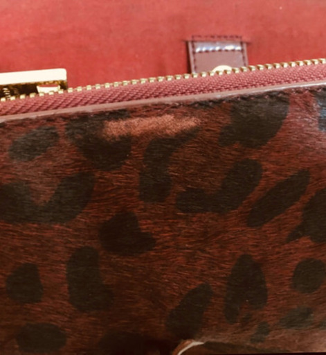 プラダ PRADA ハラコ レザー ストア バッグ