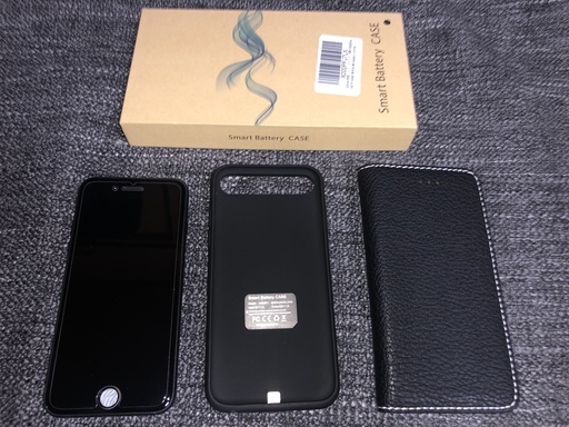 箱有】iPhone7 256GB 黒ソフトバンクSIMロック解除済み オマケ有