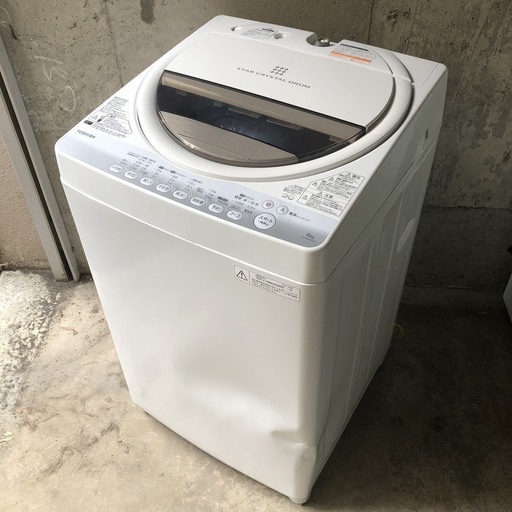 東芝　６kg洗濯機　２０１４年　凹みありのため大特価