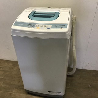 052205☆日立 5.0kg洗濯機 10年製☆