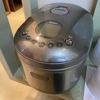 炊飯器 リンナイ Rinnai RR-055MST(SL) LPガス用 2014年製 シルバー 中古品 炊飯器 リンナイ Rinnai RR-055MST(SL) LPガス用 2014年製