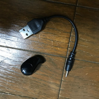 片耳Bluetoothイヤホン黒