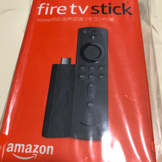 現行型fire TV stick （ファイアースティック）新品未...