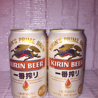 KIRIN BEER ☆ 一番搾り／350ml×2本