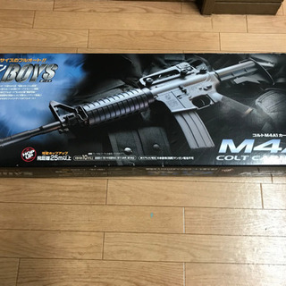 【取引中】東京マルイ 電動ガン ボーイズ　コルト M4A1 カー...