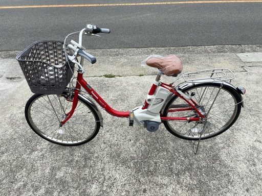 大阪府以内無料発送 Panasonic 8.9AH 電動アシスト自転車W4