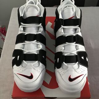 新品□ナイキ モアテン モア アップテンポ ゼブラ