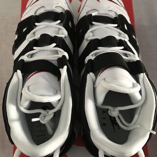 新品□ナイキ モアテン モア アップテンポ ゼブラ