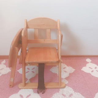 子供用　ローチェアー　木製 椅子