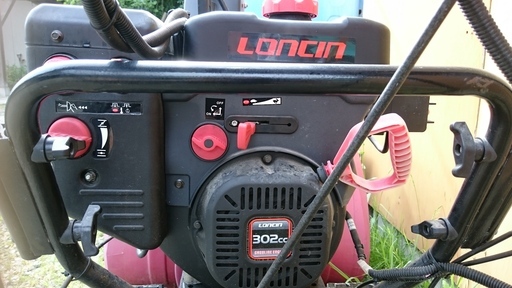 季節外れの除雪機 実働 LONCIN ﾛﾝｼﾝ 除雪幅76cm 電動ｼｭｰﾀｰ 山形発 自社  