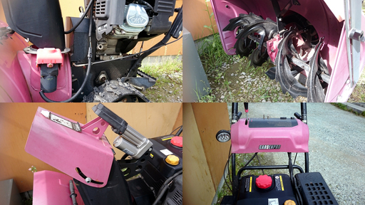 季節外れの除雪機 実働 LONCIN ﾛﾝｼﾝ 除雪幅76cm 電動ｼｭｰﾀｰ 山形発 自社  