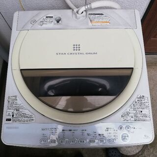 洗濯機　TOSHIBA　6㎏
