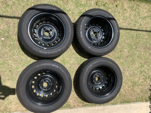 日産 NISSAN ノートNOTE E11 E12 純正スチールホイール ヨコハマ ECOS