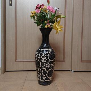 花瓶 (造花も付けます)