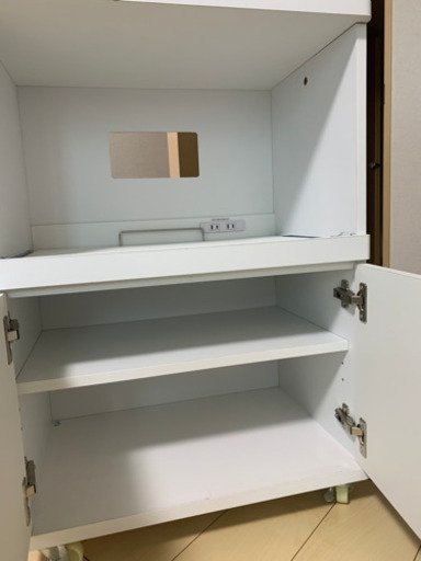 電子レンジやトースター 炊飯器の収納 クッキー 三浦の収納家具 食器棚 キッチン収納 の中古あげます 譲ります ジモティーで不用品の処分