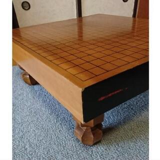 碁盤　囲碁セット　サイド塗装一点物価格交渉できます 碁盤 囲碁セット サイド塗装一点物価格交渉できます