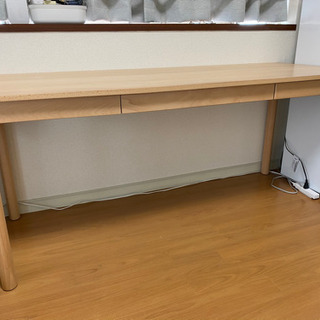 無印良品 ブナ材デスク 幅160×奥行60×高さ70cm