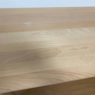 無印良品 ブナ材デスク 幅160×奥行60×高さ70cm