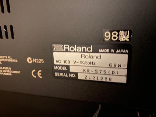 【購入者様決定！】【良品】★お届け無料有り★ 電子ピアノRoland KR-575【お買い得】 購入者様決定！】【良品】☆お届け無料有り☆ 電子ピアノRoland KR-575【