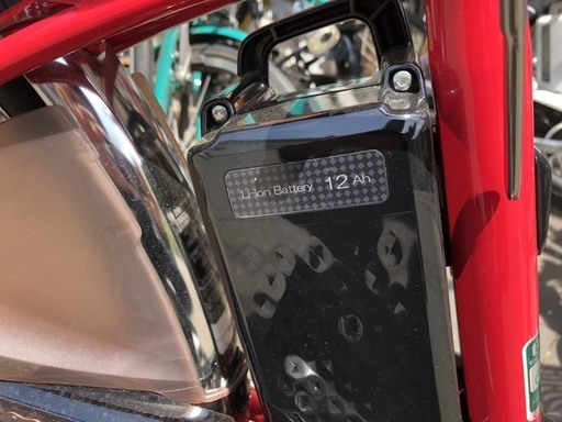 【6ヵ月保証】未使用品 参考定価￥121,880 2019年 Panasonic 24インチ 電動アシスト付自転車 ビビ･DX BE-ELD435R2 12Ah レッドジンジャー