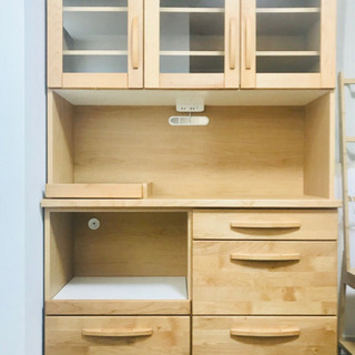 本日取りに来てくれる方限定！高橋木工所 食器棚
