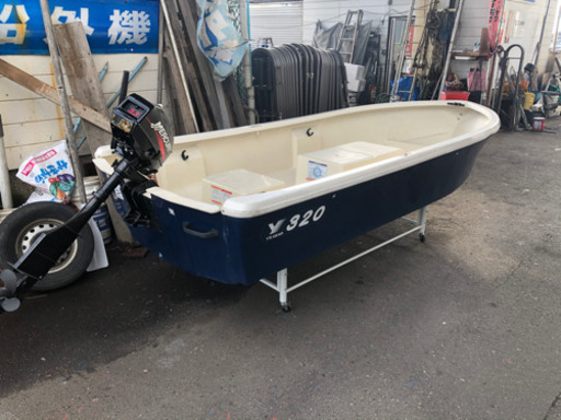 免許不要艇　Y-320 ＋ 新品トーハツ4ストローク2馬力セット