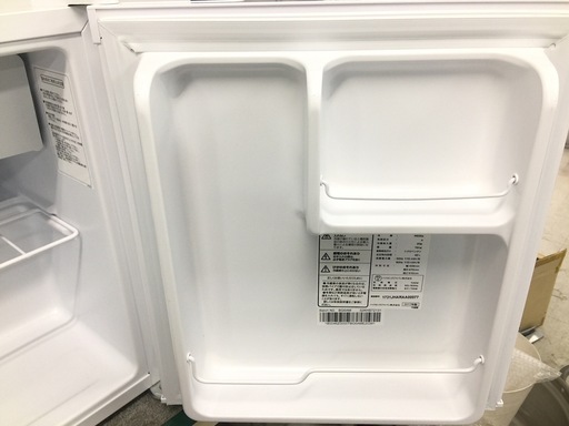 中古美品　ハイセンス　1ドア冷蔵庫　小型冷蔵庫　ミニ冷蔵庫　42L　ホワイト　HR-A42JW　右開き　W440　2017年製