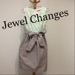 【Jewel Changes】パーティードレス　バイカラー