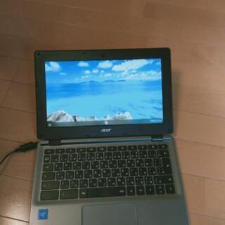 Acer ノートパソコン Chromebook C730E-N1...