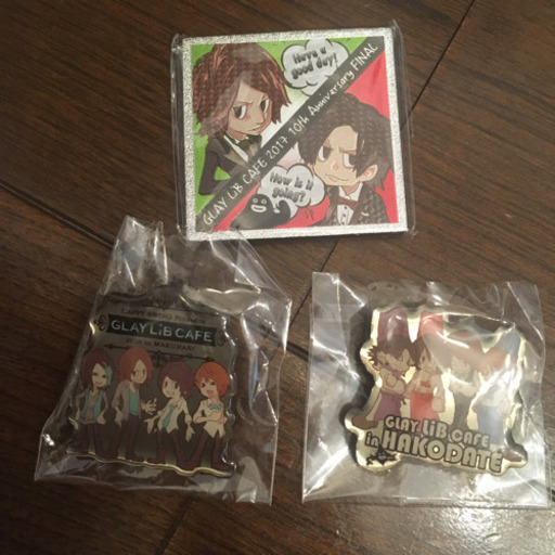GLAY LiB CAFE final グッズセット ノベルティグッズ GLAY LiB CAFE final グッズセット ノベルティグッズ