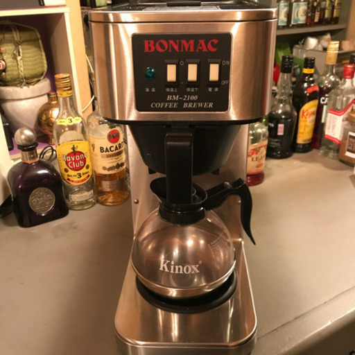 【即決】BONMAC コーヒーメーカー　業務用　デカンタ2個　純正ピッチャー付