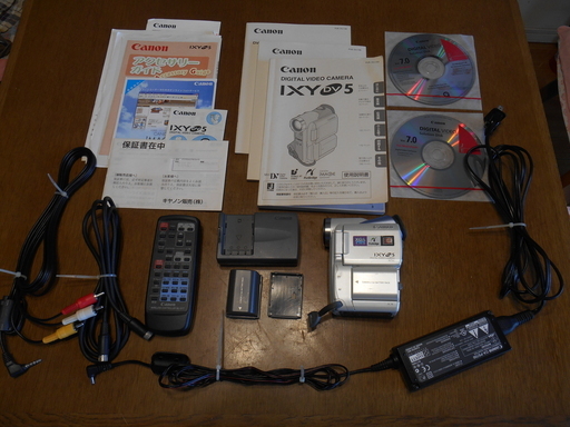 Canon Minidvビデオカメラ Ixy Dv 5 Minidvテープ録画 再生未確認のためジャンク品扱いで Tonnage0 1 西葛西のビデオカメラ ムービーカメラの中古あげます 譲ります ジモティーで不用品の処分