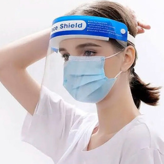 フェイスシールド フェイスガード100枚