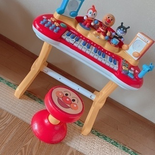 アンパンマン☆ピアノ椅子セット