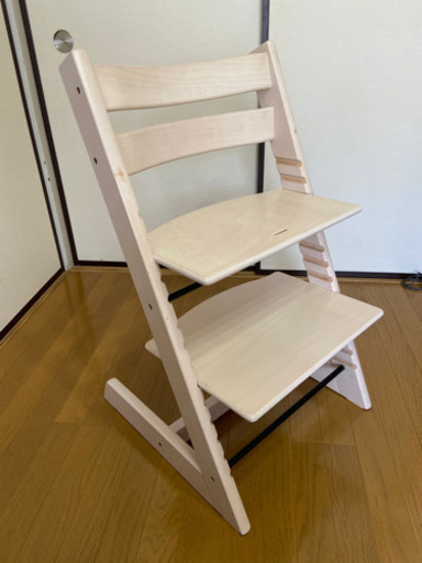 【お取引中です】ストッケ　トリップトラップ　ホワイトウォッシュ