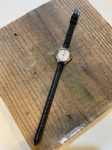 SEIKO LUCENTクォーツ黒ベルト