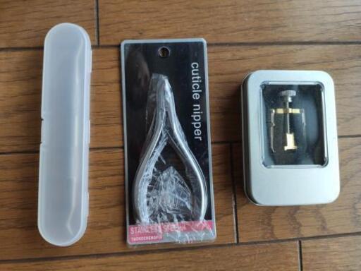 新品未使用 巻き爪ロボ 巻き爪矯正器 巻き爪ワイヤー キューティクル ニッパー 爪切りニッパー 甘皮切り らくらくけん 五反野の家庭用品 その他 の中古あげます 譲ります ジモティーで不用品の処分