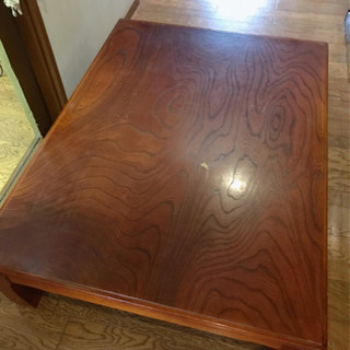 木目　テーブル　1