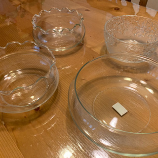 金魚鉢　ハイドロカルチャー用植木鉢　ガラス鉢