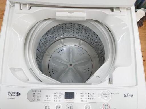 洗濯機  YAMADA  YWM-T60A1  6.0kg  2018年製