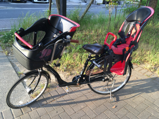 子ども乗せ　3人乗り自転車