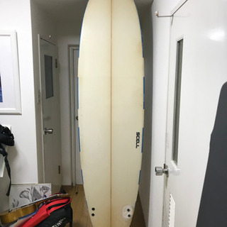 送料無料！SCELLサーフボード 7.4ft フルセット！