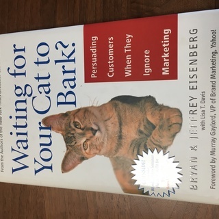 洋書　waiting for your cat to bark?