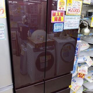 0523-05 2014年製 AQUA 502L 冷蔵庫 自動製氷 ガラストップ 福岡糸島唐津