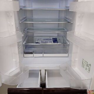 0523-05 2014年製 AQUA 502L 冷蔵庫 自動製氷 ガラストップ 福岡糸島唐津